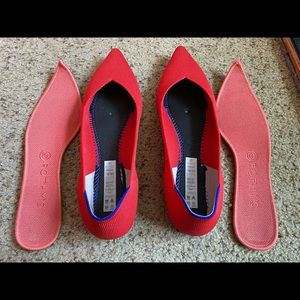 VGUC Flame Rothy’s, size 10.5